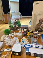 biOrb Life 15L Clear Aquarium Colour LED Light, Plants, Water Test, Food, Heater