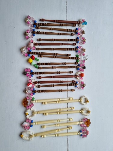 Lace making bobbins - lace, with