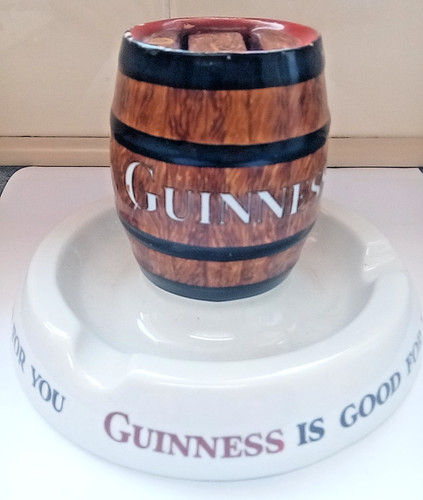 Vintage mintons guinness beer - guinness,