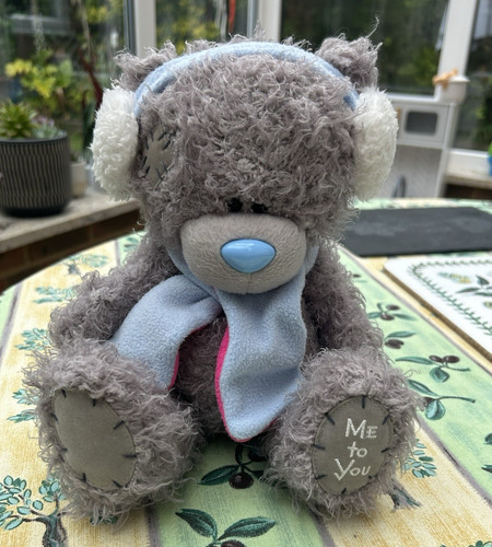 You tatty teddy - me,