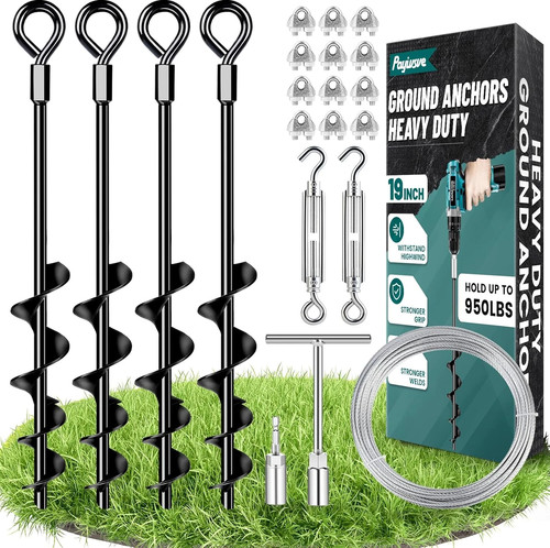 Ground anchors heavy duty - anchors,