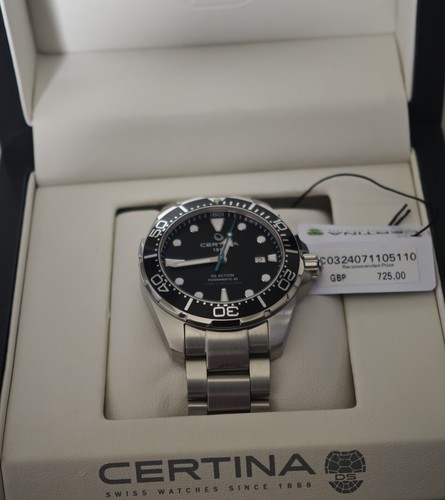 Certina action diver - ds,