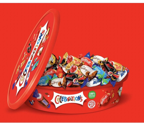 Celebrations chocolate tub - celebrations,