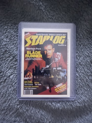 Harrison ford signed card - harrison,