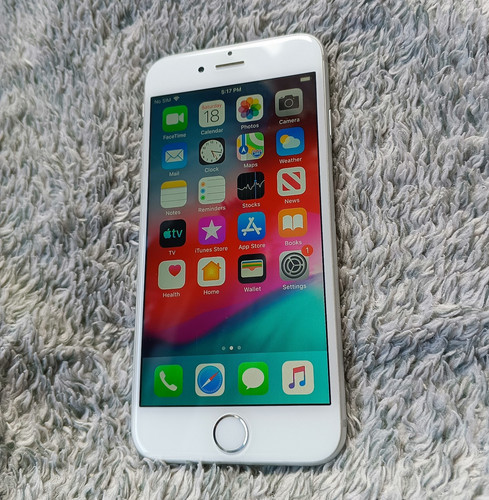 Apple iphone 64gb silver - apple,