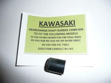 KAWASAKI H2/A/B/C 750cc triple models Repro Gear Shaft Rubber Part No 13080-004