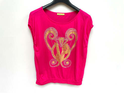 Versace jeans pink shirt - versace,
