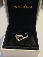 GENUINE Pandora Ring, Heart, Size 50, K