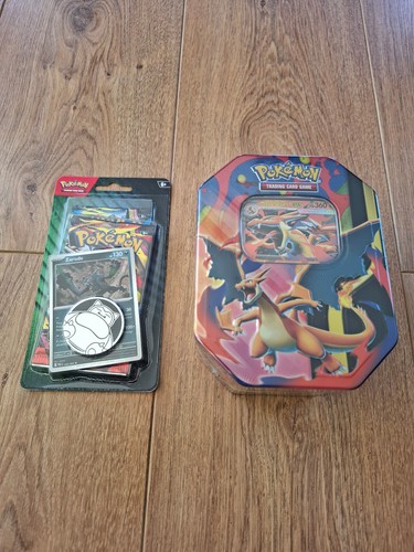 Pokemon charizard tin - charizard, y