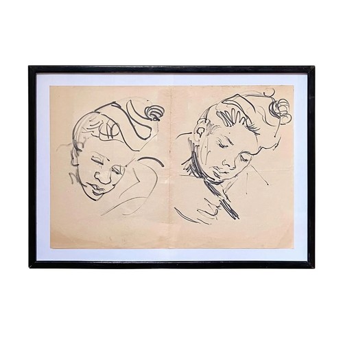 Vintage sketch boys - sketch, hats