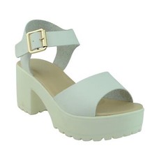 Womens Ladies Low Mid Block