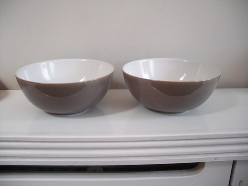 Pair denby soup dessert - pair,