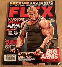 FLEX BODYBUILDING MAGAZINE OCT