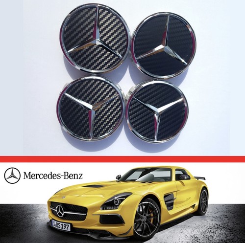 Mercedes black carbon wheel - black,
