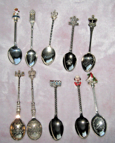 Vintage collectors spoons - vintage,