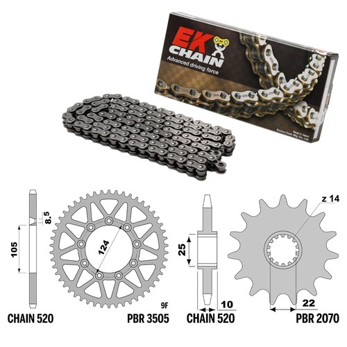 250 2009 2011 chain - 250,