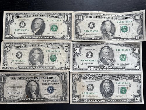 Lot old usa - (6),