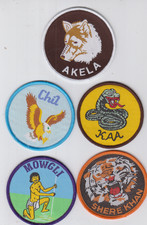 Boy Scout CUB Leader Badges x 5