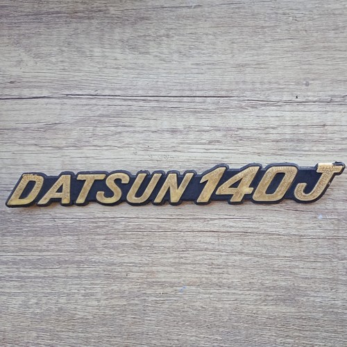 New datsun 140j boot badge - new,