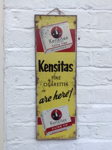 Kensitas enamel tobacconist - kensitas,