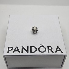 Genuine Pandora White Forget Me Not Agate Charm ALE 925 790470AGW