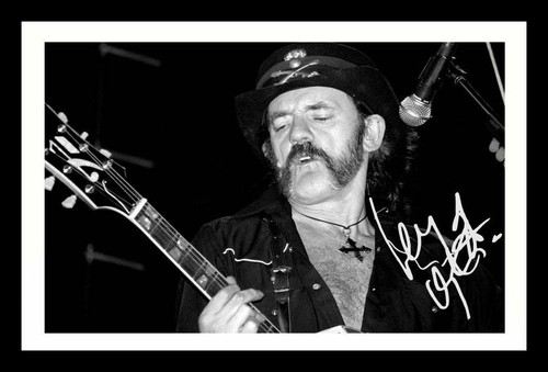 Lemmy motorhead autograph - motorhead,