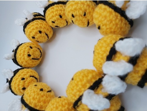 Crochet knitted handmade - handmade, bee