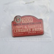 Various Cambrian Rally - North Wales Car Club - Pin Badges