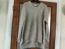 Ladies Jumper. Marks and Spencer Indigo Collection. Size 14. Colour Natural Mix