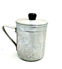 Vtg Imusa Aluminum Coffee Pot Travel RV SKoolie Hunting Camping 6.25" H