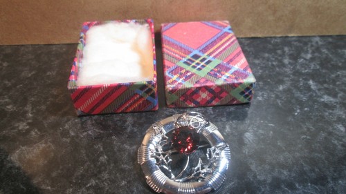 Mizpah scottish brooch - mizpah, mint