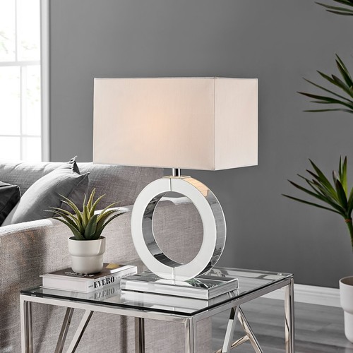 Chloe mirror white shade - chloe, &