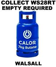 CARAVAN CAMPING MOTORHOME NEW FULL 7 KG 7KG CALOR GAS LPG BUTANE BOTTLE REFILL