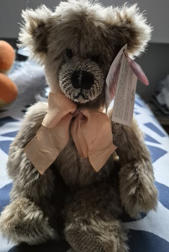 1990 russ teddy bear plush - 1990, "russ"