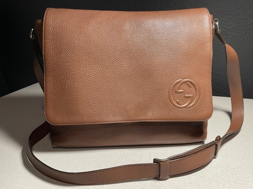 Gucci soho messenger bag large - soho,