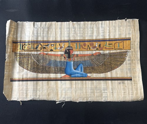 Original hand painted egyptian - painted,