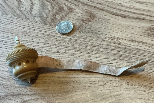 Antique victorian hand - antique, carved