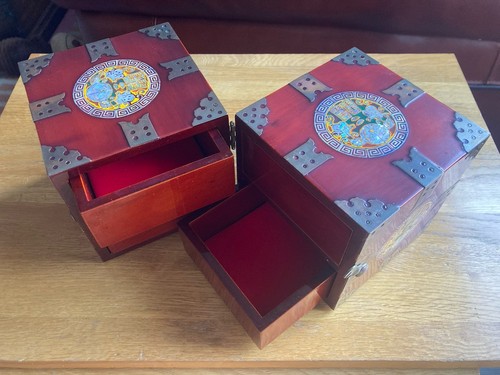 Beautiful oriental design - oriental, red