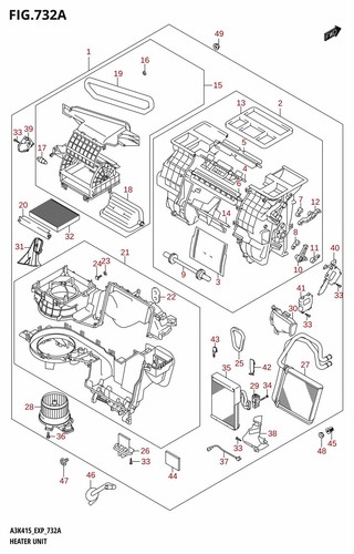 Suzuki genuine filter sub assy - suzuki,