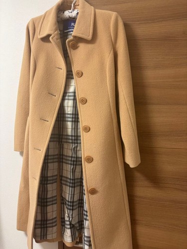 Burberry beige long coat - burberry,