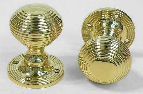 Pair solid brass period - pair,