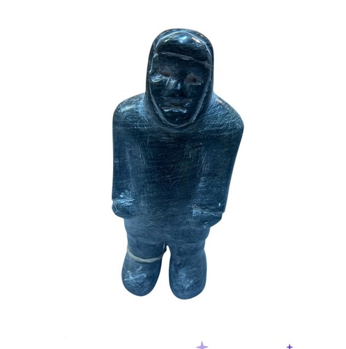 Vintage eskimo art carved - art,