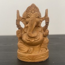 Hand carved wooden hindu - hand,