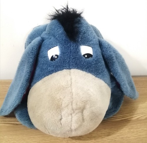 Eeyore face backpack - backpack, winnie