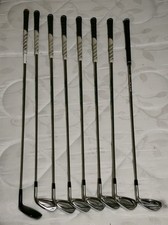 Mizuno JPX923 Hot metal HL Irons 6-PW + GW + SW + JPX923 5 Hyrbrid,  Reg shafts