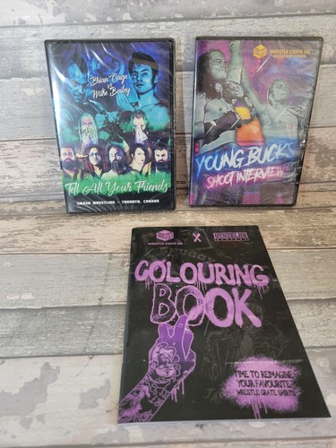 Wrestle crate wrestling dvd - crate, uk