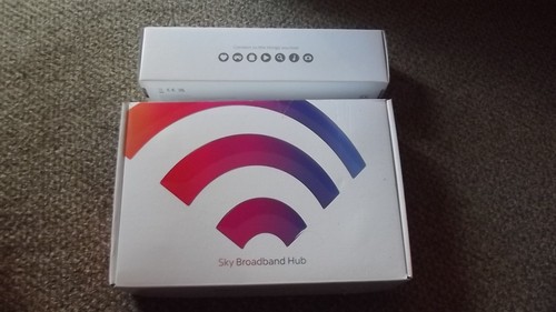 New sky broadband hub - sky,