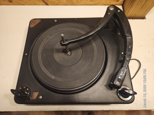 Vintage collaro record player - record,