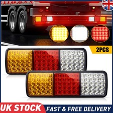 75 LED Truck Tail Light Bar 2Pcs 12V Turn Signal Brake Reverse Light for Pickup