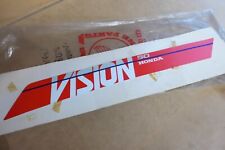 HONDA NE50  VISION  GENUINE LEFT HAND  "VISION 50"  STRIPE - # 87132-GN2-600ZD